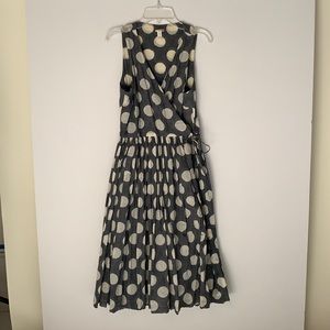 Dosa Polkadot Wrap Dress!